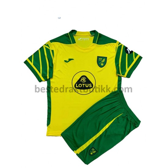 Fotballdrakter Norwich City Hjemmedraktsett 2021-2022 til Barn