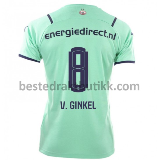 Fotballdrakter PSV Eindhoven Marco van Ginkel 8 Tredjedraktsett 2021-2022 til Herre