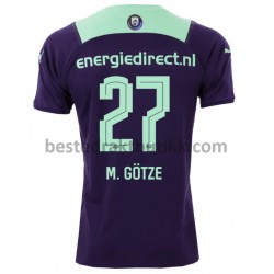 Fotballdrakter PSV Eindhoven Mario Gotze 27 Bortedraktsett 2021-2022 til Herre