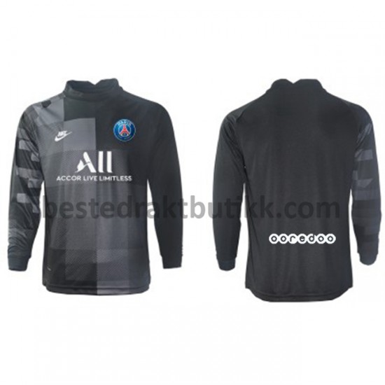 Fotballdrakter Paris Saint-Germain Keeper Bortedraktsett 2021-2022 Langermet til Herre