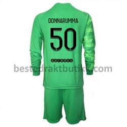 Fotballdrakter Paris Saint-Germain Keeper Gianluigi Donnarumma 50 Tredjedraktsett 2021-2022 Langermet til Barn