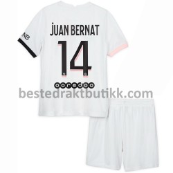 Fotballdrakter Paris Saint-Germain Juan Bernat 14 Bortedraktsett 2021-2022 til Barn