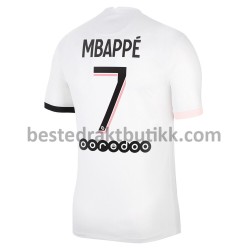 Fotballdrakter Paris Saint-Germain Kylian Mbappé 7 Bortedraktsett 2021-2022 til Herre