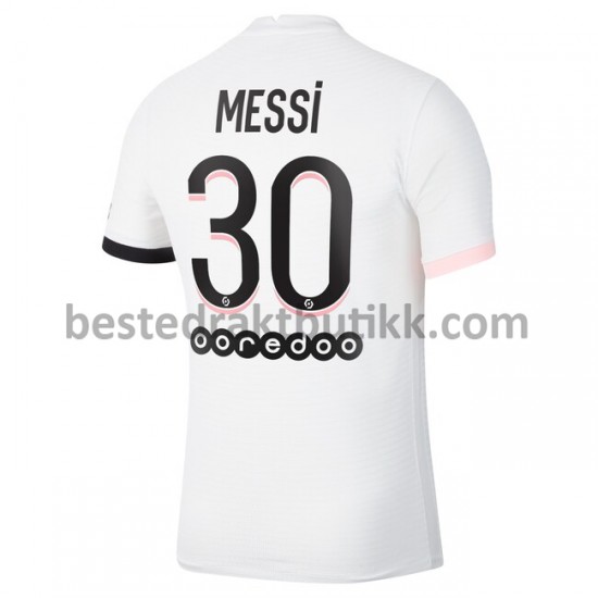 Fotballdrakter Paris Saint-Germain Lionel Messi 30 Bortedraktsett 2021-2022 til Herre