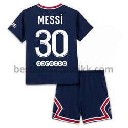 Fotballdrakter Paris Saint-Germain Lionel Messi 30 Hjemmedraktsett 2021-2022 til Barn