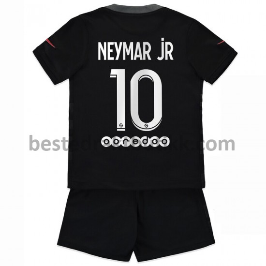 Fotballdrakter Paris Saint-Germain Neymar JR 10 Tredjedraktsett 2021-2022 til Barn