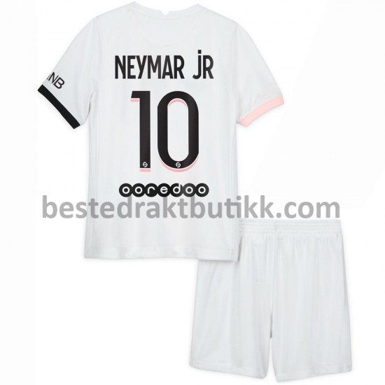 Fotballdrakter Paris Saint-Germain Neymar Jr 10 Bortedraktsett 2021-2022 til Barn
