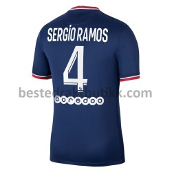 Fotballdrakter Paris Saint-Germain Sergio Ramos 4 Hjemmedraktsett 2021-2022 til Herre