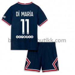 Fotballdrakter Paris Saint-Germain PSG Angel Di Maria 11 Hjemmedraktsett 2021-2022 til Barn