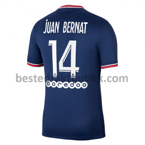 Fotballdrakter Paris Saint-Germain PSG Juan Bernat 14 Hjemmedraktsett 2021-2022 til Herre