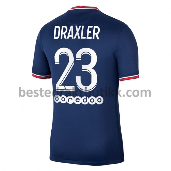 Fotballdrakter Paris Saint-Germain PSG Julian Draxler 23 Hjemmedraktsett 2021-2022 til Herre