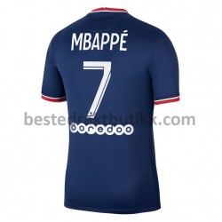 Fotballdrakter Paris Saint-Germain PSG Kylian Mbappé 7 Hjemmedraktsett 2021-2022 til Herre