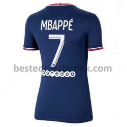 Fotballdrakter Paris Saint-Germain PSG Kylian Mbappé 7 Hjemmedraktsett 2021-2022 til Dame