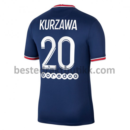 Fotballdrakter Paris Saint-Germain PSG Layvin Kurzawa 20 Hjemmedraktsett 2021-2022 til Herre