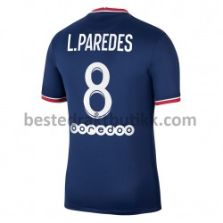 Fotballdrakter Paris Saint-Germain PSG Leandro Paredes 8 Hjemmedraktsett 2021-2022 til Herre