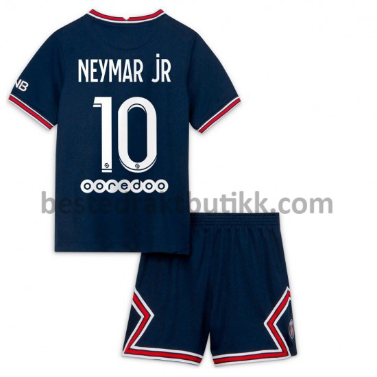 Fotballdrakter Paris Saint-Germain PSG Neymar Jr 10 Hjemmedraktsett 2021-2022 til Barn