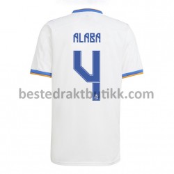 Fotballdrakter Real Madrid David Alaba 4 Hjemmedraktsett 2021-2022 til Herre