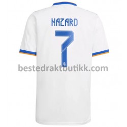 Fotballdrakter Real Madrid Eden Hazard 7 Hjemmedraktsett 2021-2022 til Herre