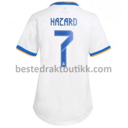 Fotballdrakter Real Madrid Eden Hazard 7 Hjemmedraktsett 2021-2022 til Dame
