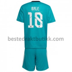 Fotballdrakter Real Madrid Gareth Bale 18 Tredjedraktsett 2021-2022 til Barn