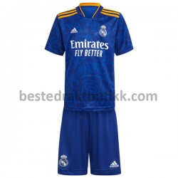 Fotballdrakter Real Madrid Bortedraktsett 2021-2022 til Barn
