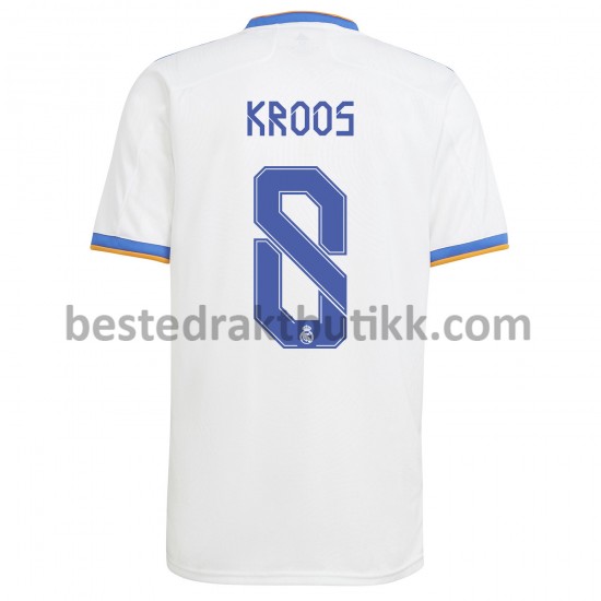 Fotballdrakter Real Madrid Toni Kroos 8 Hjemmedraktsett 2021-2022 til Herre