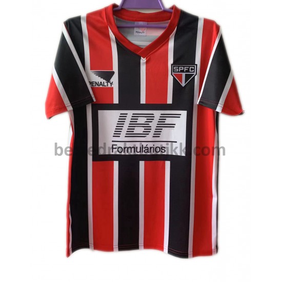 Fotballdrakter São Paulo Retro Bortedraktsett 1991 til Herre