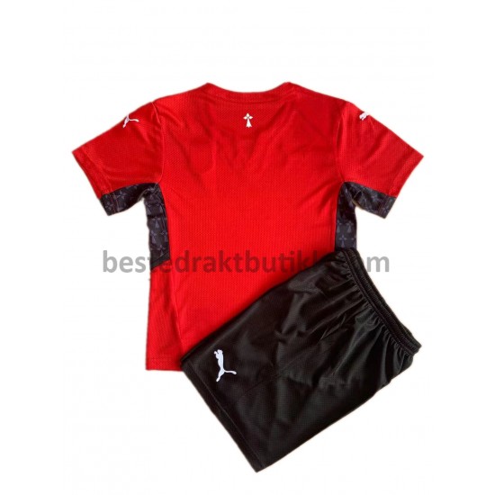 Fotballdrakter Stade Rennais Hjemmedraktsett 2021-2022 til Barn