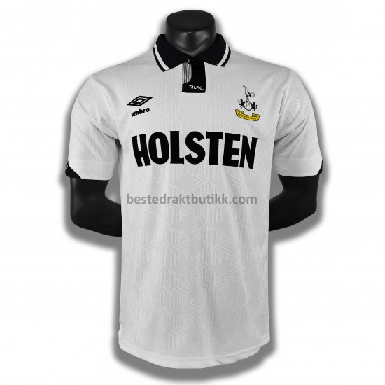 Fotballdrakter Tottenham Hotspur Retro Hjemmedraktsett 1990 til Herre