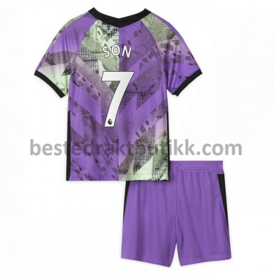 Fotballdrakter Tottenham Hotspur Son Heung-min 7 Tredjedraktsett 2021-2022 til Barn