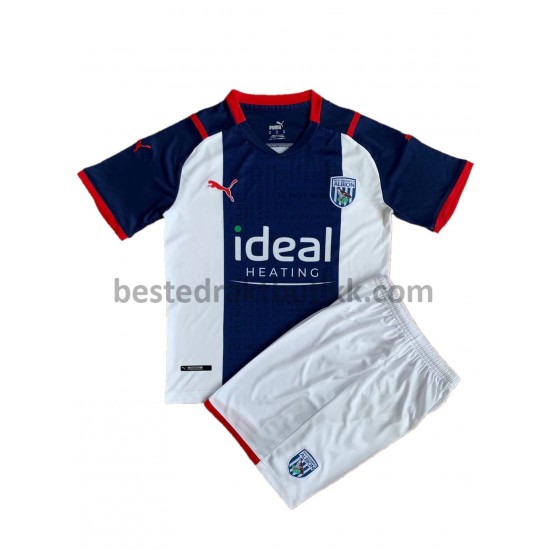 Fotballdrakter West Bromwich Albion Hjemmedraktsett 2021-2022 til Barn