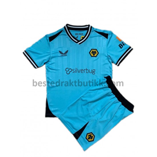 Fotballdrakter Wolverhampton Wanderers Keeper Tredjedraktsett 2021-2022 til Barn