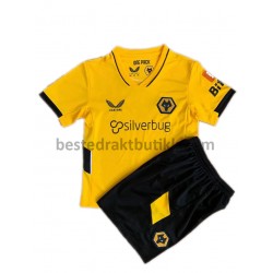 Fotballdrakter Wolverhampton Wanderers Hjemmedraktsett 2021-2022 til Barn