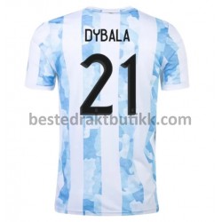 Fotballdrakter Argentina Dybala 21 Hjemmedraktsett 2021 til Herre