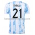 Fotballdrakter Argentina Dybala 21 Hjemmedraktsett 2021 til Herre