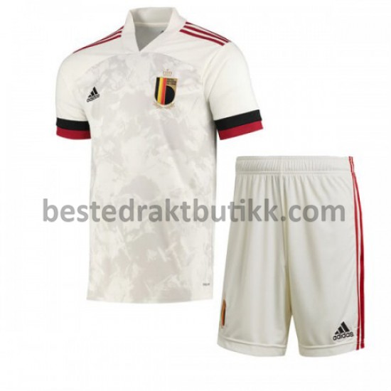 Fotballdrakter Belgia Bortedraktsett Euro 2020 til Barn