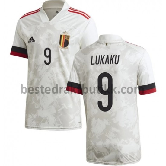 Fotballdrakter Belgia Romelu Lukaku 9 Bortedraktsett Euro 2020 til Herre