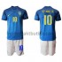 Fotballdrakter Brasil Neymar JR 10 Bortedraktsett 2020-2021 til Barn