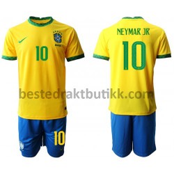 Fotballdrakter Brasil Neymar JR 10 Hjemmedraktsett 2020-2021 til Barn
