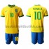 Fotballdrakter Brasil Neymar JR 10 Hjemmedraktsett 2020-2021 til Barn