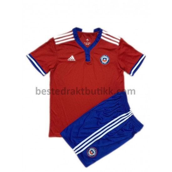 Fotballdrakter Chile Hjemmedraktsett 2021 til Barn