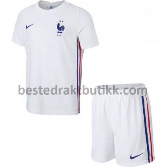 Fotballdrakter Frankrike Bortedraktsett Euro 2020 til Barn