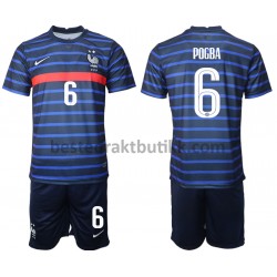 Fotballdrakter Frankrike Paul Pogba 6 Hjemmedraktsett Euro 2020 til Barn