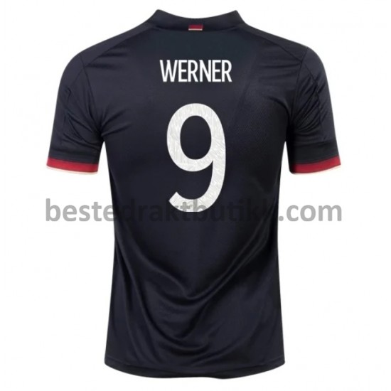 Fotballdrakter Tyskland Werner 9 Bortedraktsett Euro 2020 til Herre