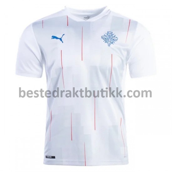 Fotballdrakter Island Bortedraktsett 2020-2021 til Herre