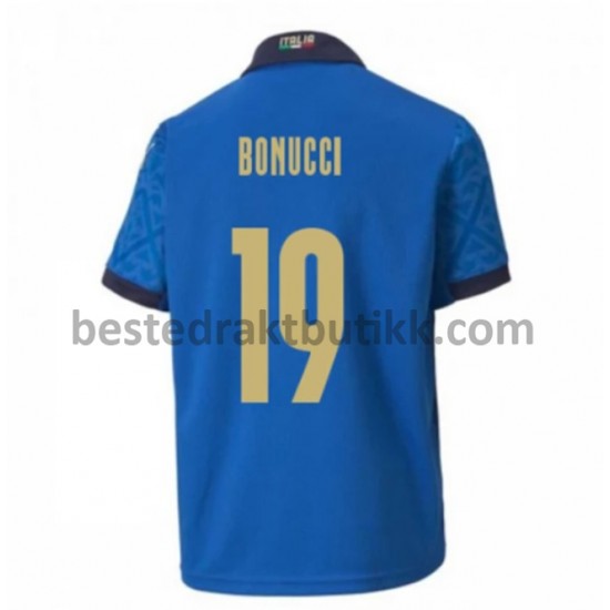 Fotballdrakter Italia Leonardo Bonucci 19 Hjemmedraktsett Euro 2020 til Herre