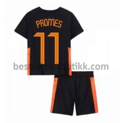 Fotballdrakter Nederland Quincy Promes 11 Bortedraktsett Euro 2020 til Barn