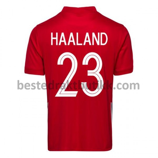 Fotballdrakter Norge Erling Haaland 23 Hjemmedraktsett 2020-2021 til Herre