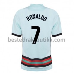 Fotballdrakter Portugal Cristiano Ronaldo 7 Bortedraktsett Euro 2020 til Herre