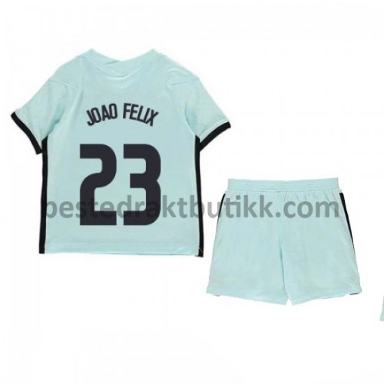 Fotballdrakter Portugal Joao Felix 23 Bortedraktsett Euro 2020 til Barn